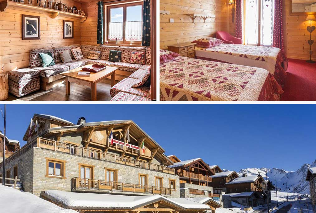 Chalet-hôtel pour couple ou famille