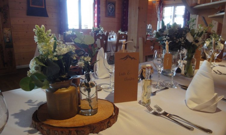 PRIVATISATION HOTEL POUR MARIAGE A LA MONTAGNE A LA ROSIERE